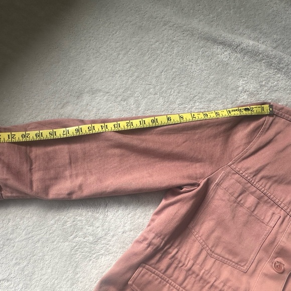 Madewell Chore Jacket- Faded Mauve - Picture 10 of 10